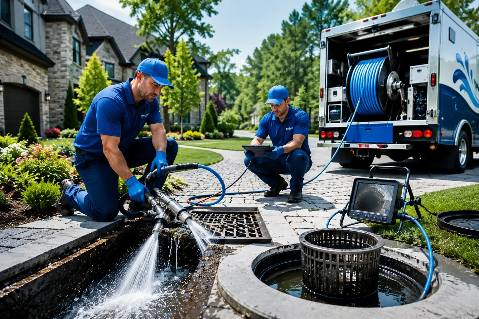 Local outdoor drain cleaning professionals in Mittie, LA